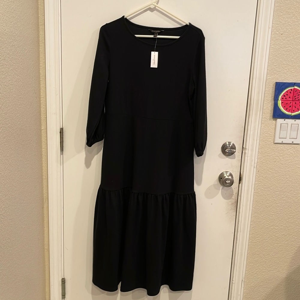 Banana Republic maxi dress size M black